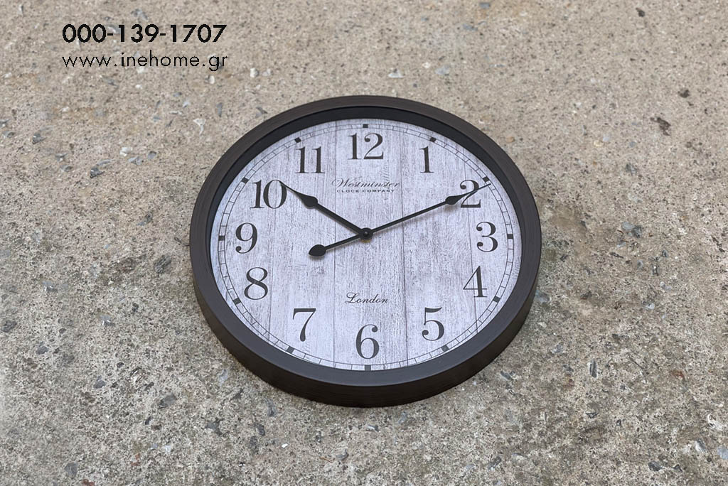 WALL CLOCK METAL 40CM