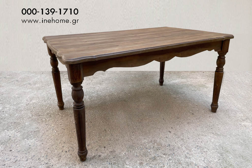 TABLE WOODEN 151-96-79CM