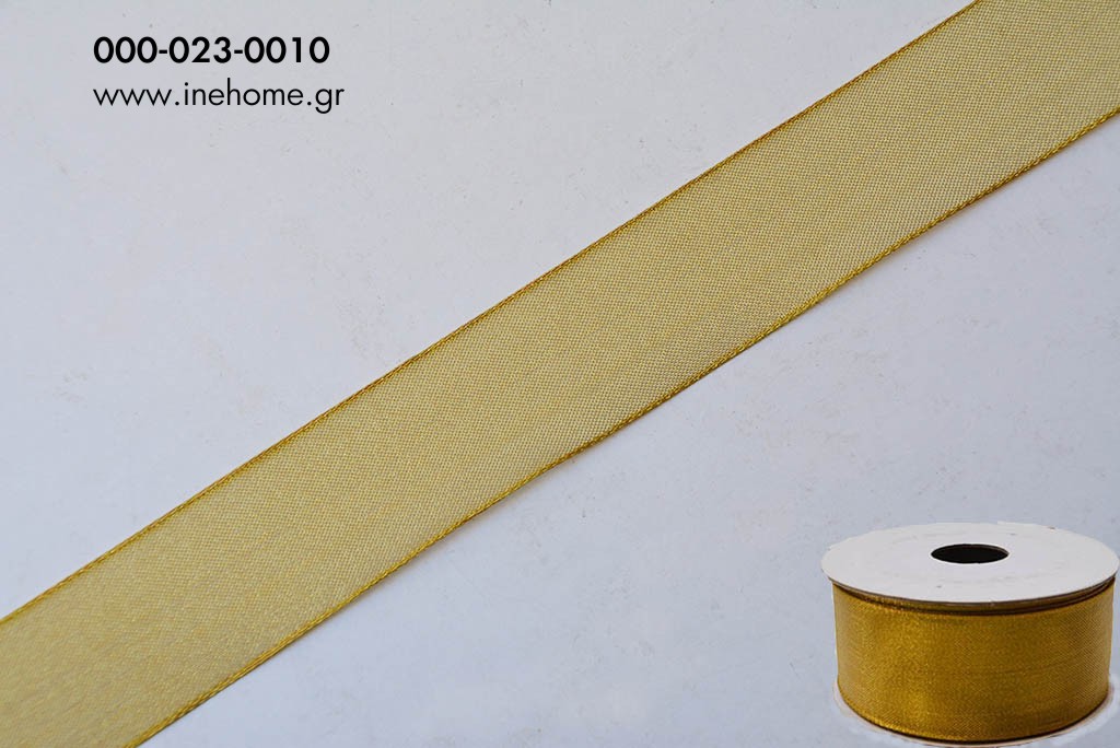 RIBBON GOLD 38mm-10Y