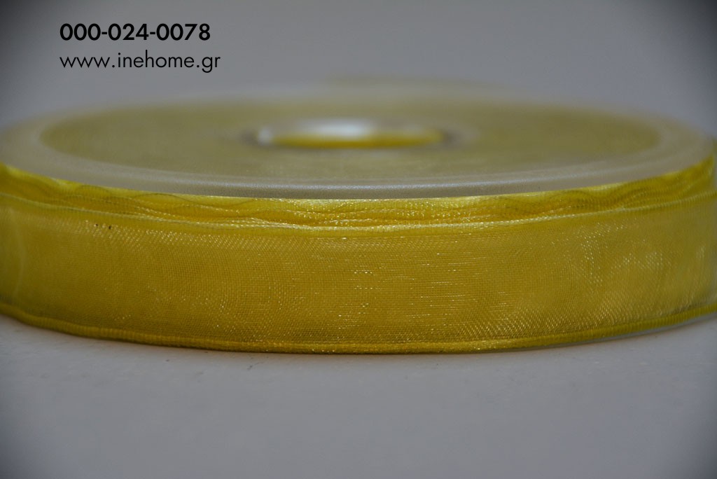 RIBBON YELLOW 15mm-25m