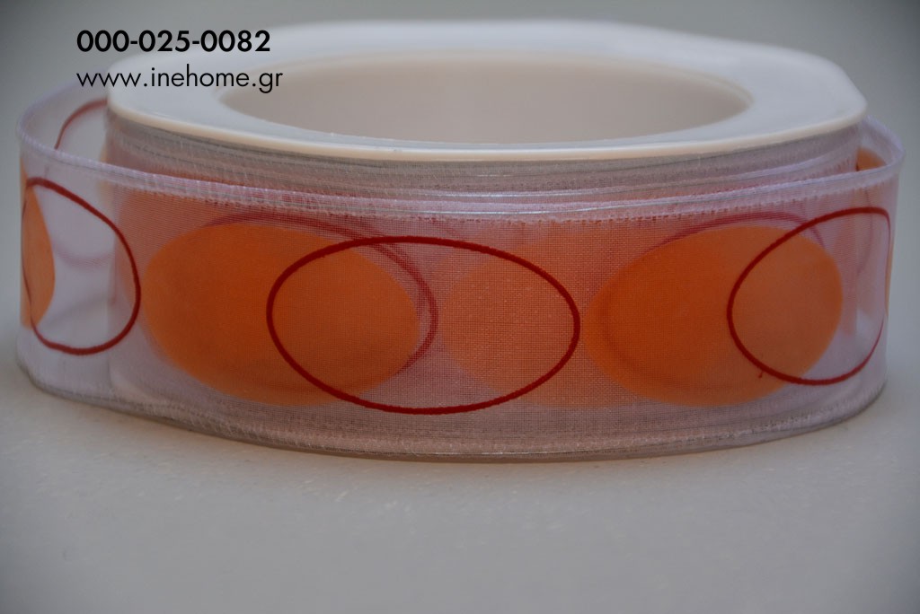 RIBBON ORANGE 25mm