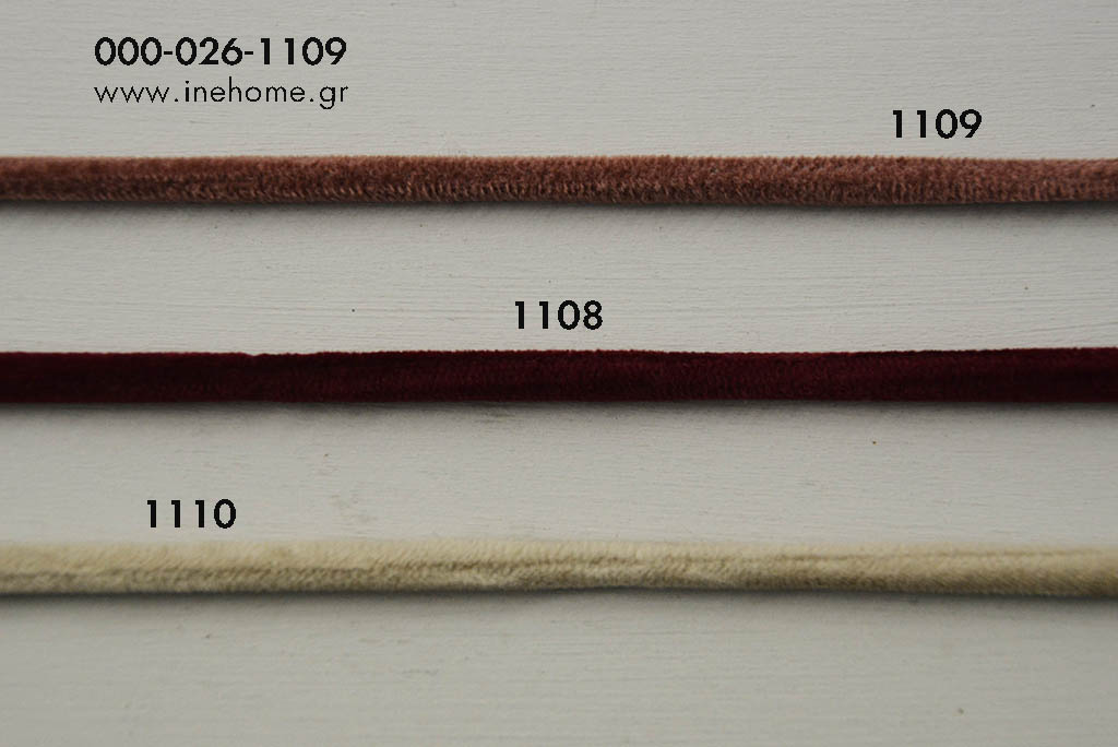 VELVET CORD 7mm-8m DUSTY PNK