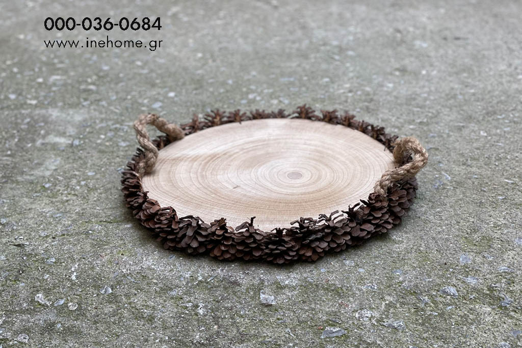 PINE TRAY 40CM