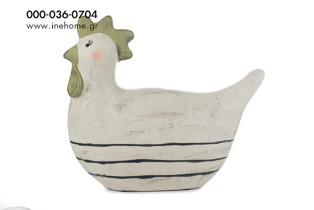 CHICKEN WITH STRIPES 28-25CM