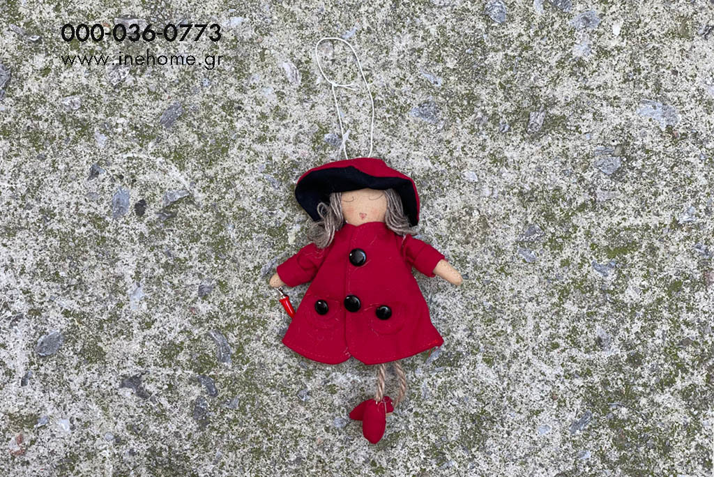 LADY WITH RED DRESS 20CM