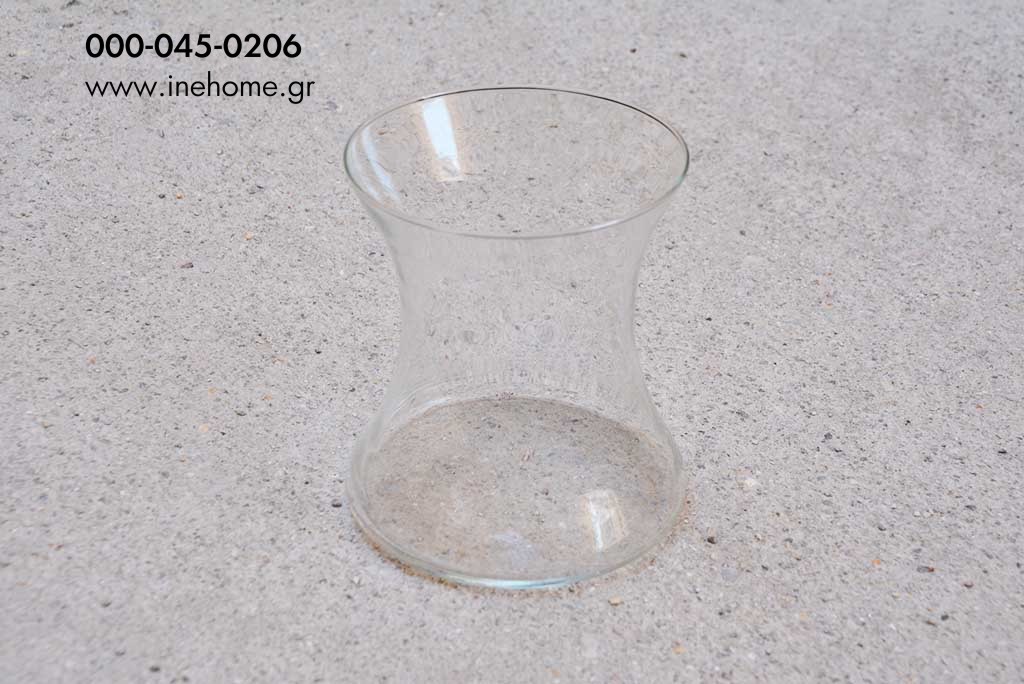 GLASS VASE SAINT-AMOUR 17X15,5cm CLEAR