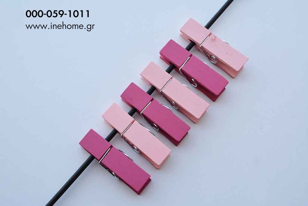 CLIP SET10 PINK 7CM