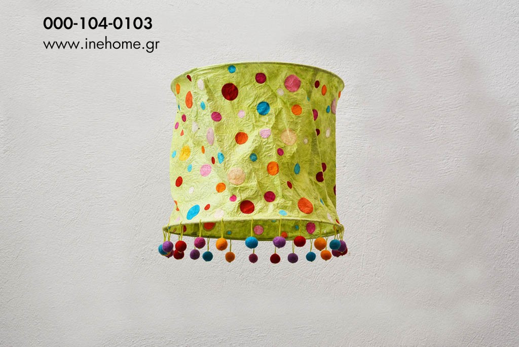 LAMPSHADE LOKTA PAPER LIGHT GREEN