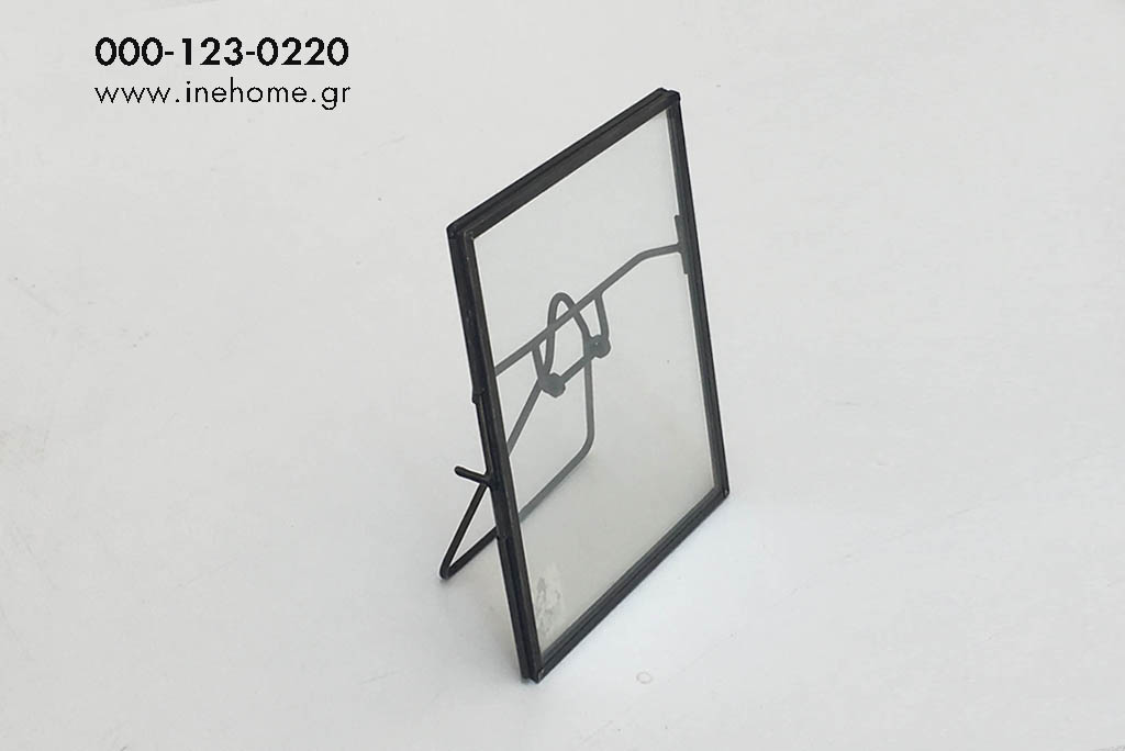 PHOTO FRAME GLASS-IRON 13-18CM