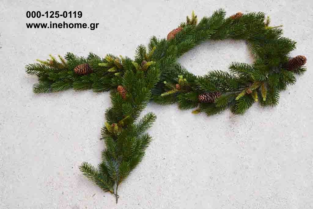 GARLAND FIR - PINECONE MIX 180CM