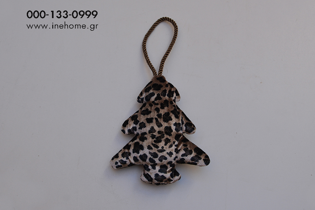 XMAS TREE LEOPARD 18CM