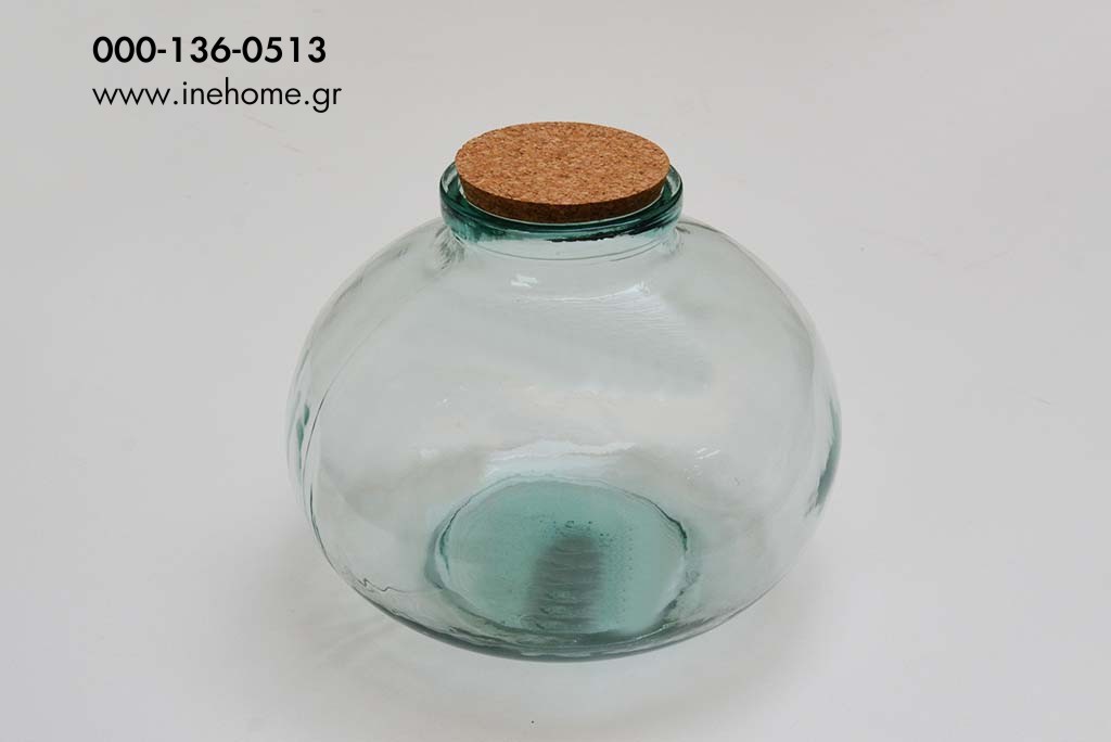 OLLY VASE TRANSPARENT 23-29CM