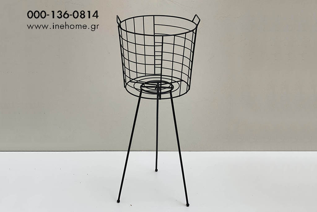 BASKET METAL 77-31CM WITH STAND