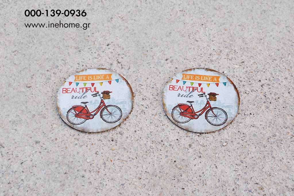 MAGNET WITH BICYCLE 8CM