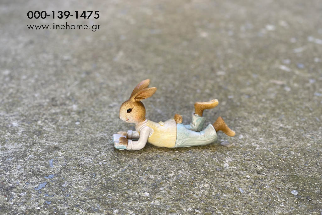 RABBIT 14-5-8cm polyest