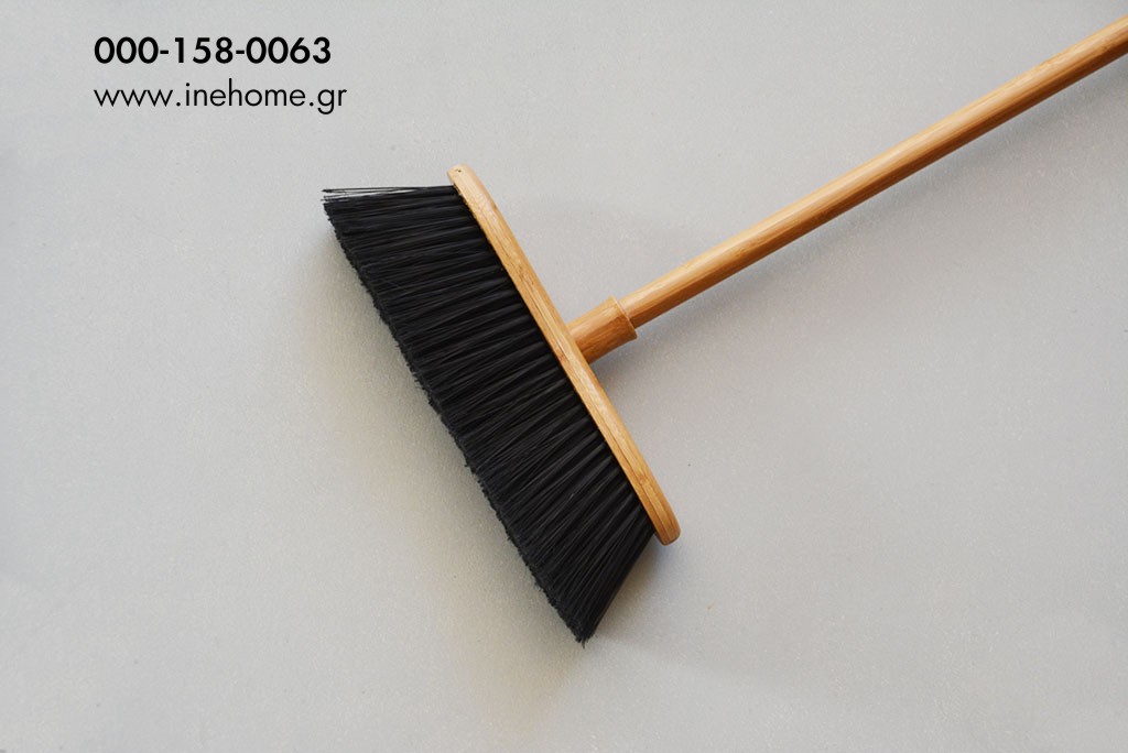 BROOM 15-34 CM W/HANDLE BAMBOO 120 CM