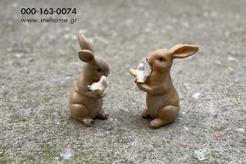 BUNNY POLY BROWN 6-11CM