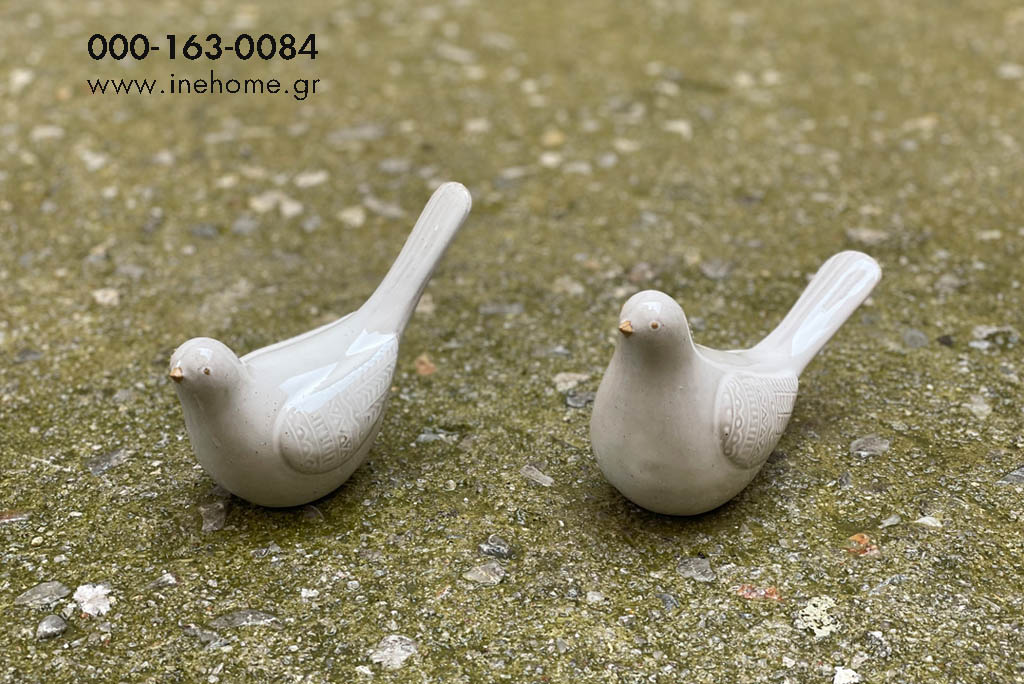 BIRDS ASS2 CERAMIC 14-9-6CM