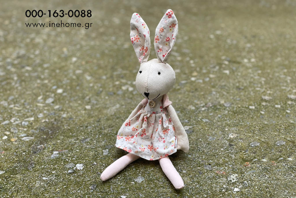 RABBIT FLORAL 10-36-8CM