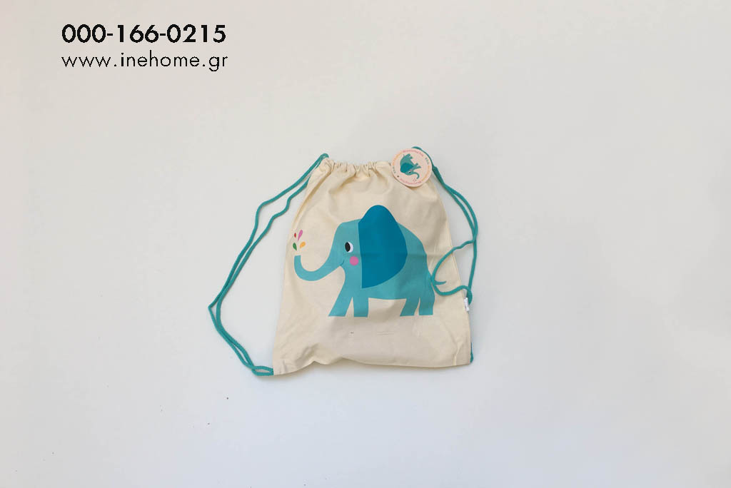 BAG WITH ELEPHANT 32-36CM