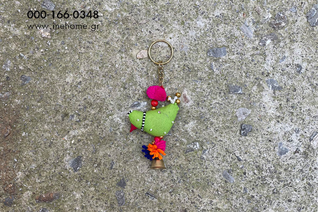 PARROT KEYRING 15CM