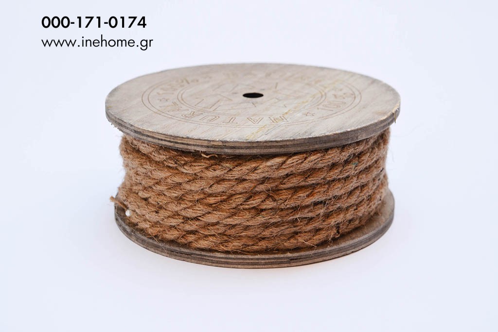 ROPE NATURAL0.8X7M ON SPOOL