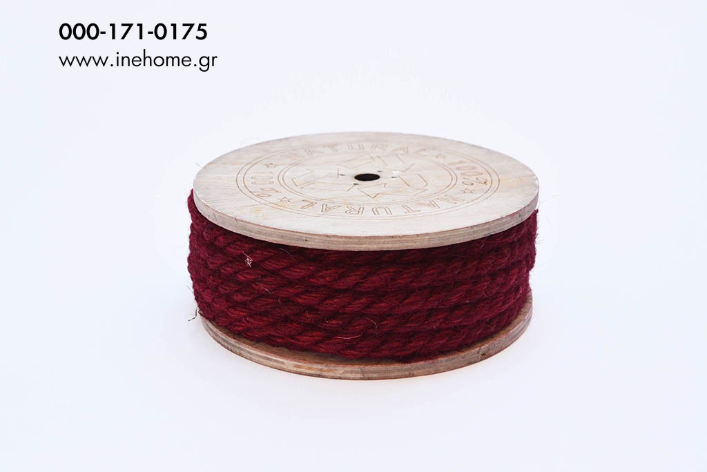 ROPE RED 0.8X7M ON SPOOL