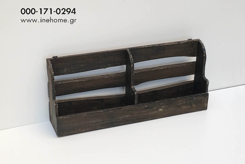 WOODEN SHELF 60-12-25CM