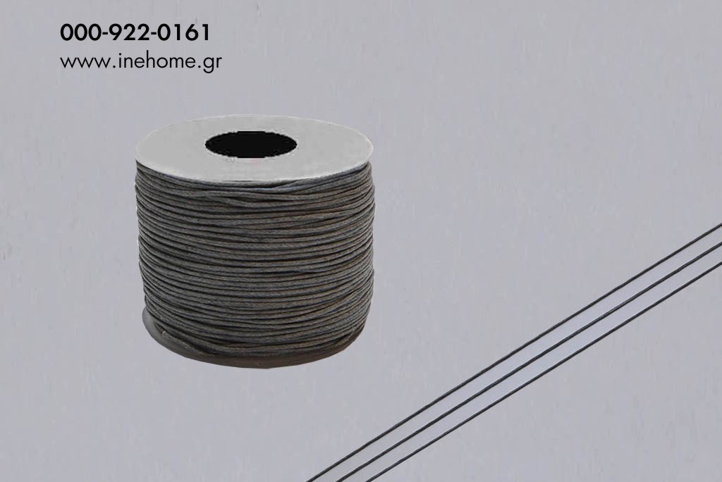 CORD 1mm-100m GREY