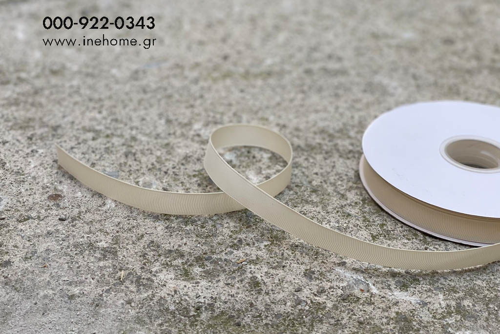 RIBBON GROSS 15mm-50m IVORY