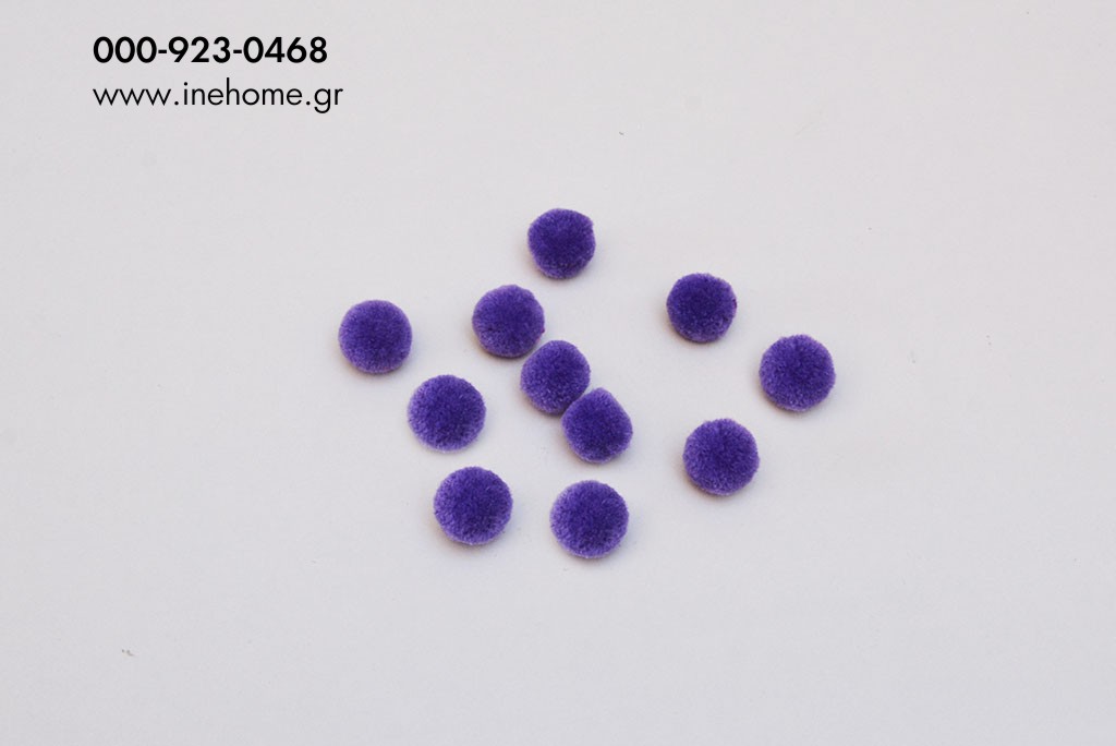 PON PON SET 10 PURLPE 18mm