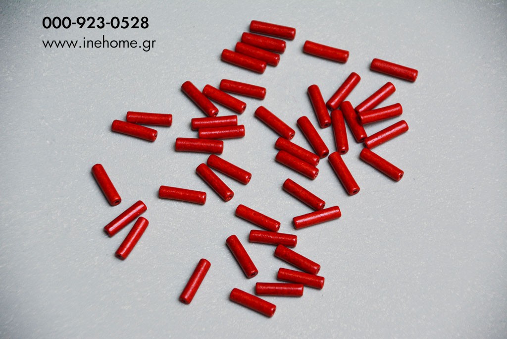 CERAM. TUBE SET 50 RED 0,5-2 CM