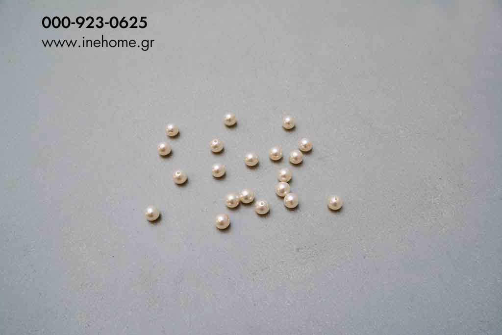 PEARL BEADS SET100 WHITE 1.2 CM