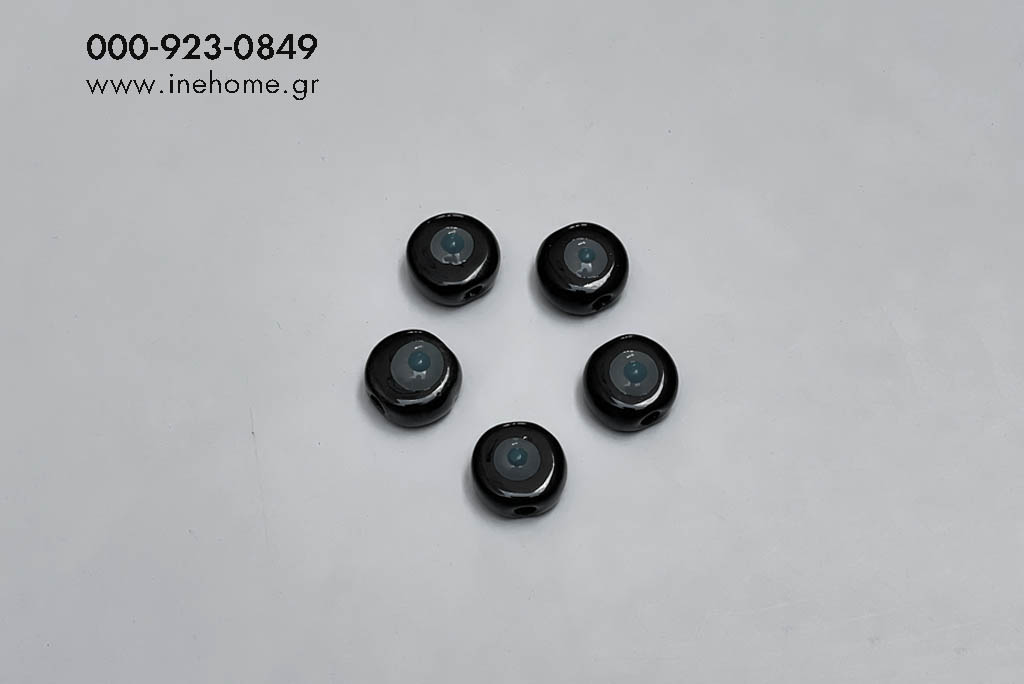 EYE 1,2 CM BLACK SET 5