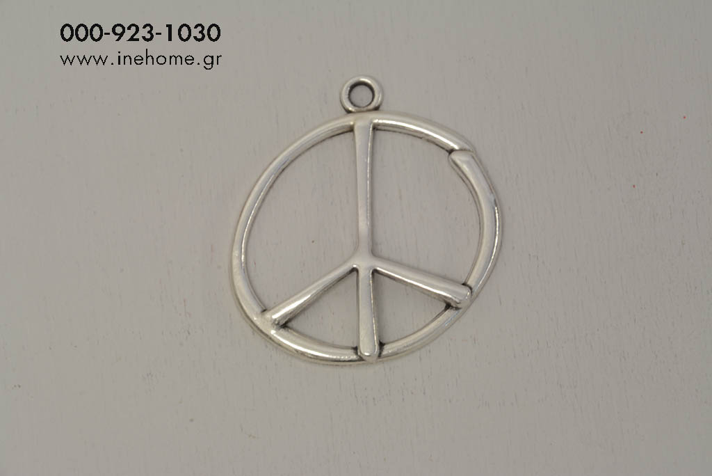 PEACE SET5 SILVER 3-4CM