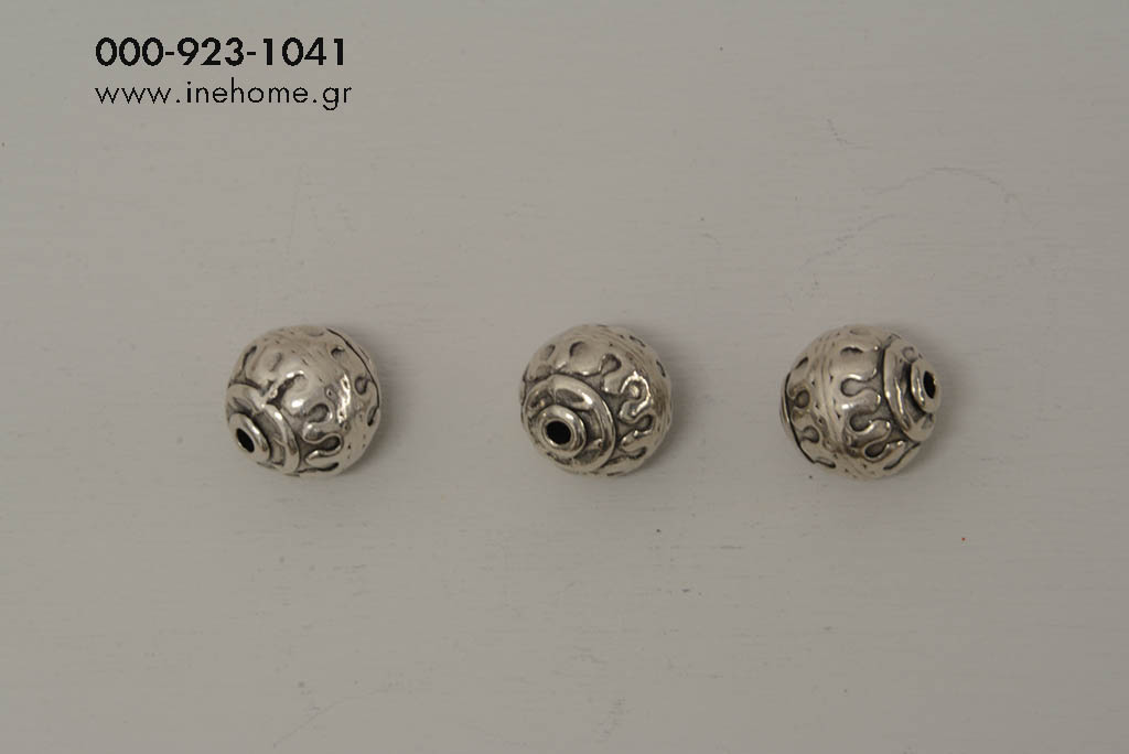 BEAD BALL SET5 SILVER 1,5CM