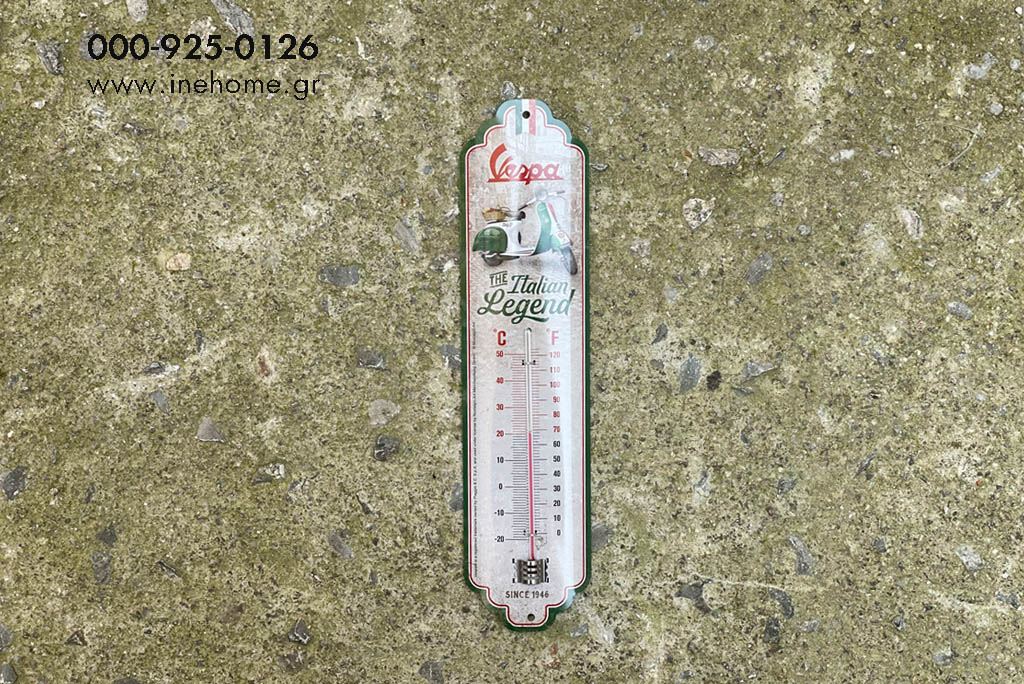 THERMOMETER METAL ''VESPA'' 28CM