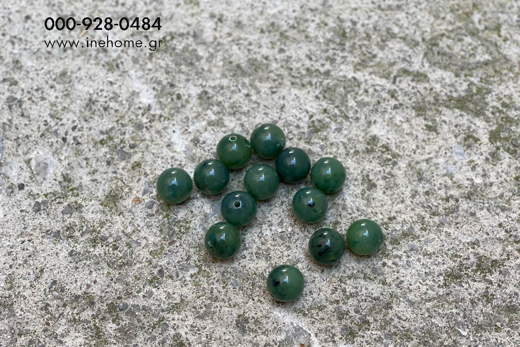 PLASTIC BEADS SET20 GREEN OL. 1,5cm